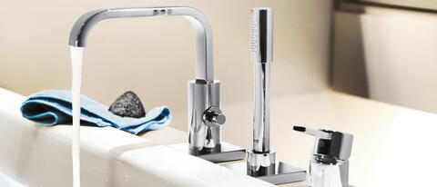 Laufender Wasserhahn