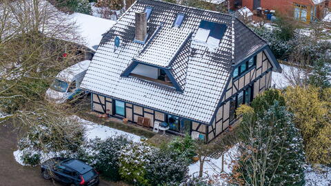 Wärmepumpe im Fachwerkhaus