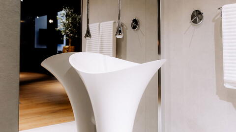 Mineralguss und Mineralwerkstoff wirken sehr edel