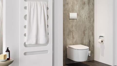 Wand-Dekor aus der Designlinie white von VIGOUR