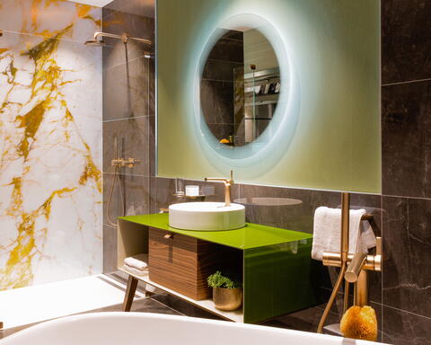 Aufbewahrungskorb im Unterschrank