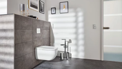 Das Dusch-WC sorgt für höchste Hygiene. Das Dusch-WC sorgt für höchste Hygiene.