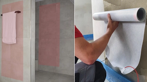 COSMO eCarbon bei der Verlegung