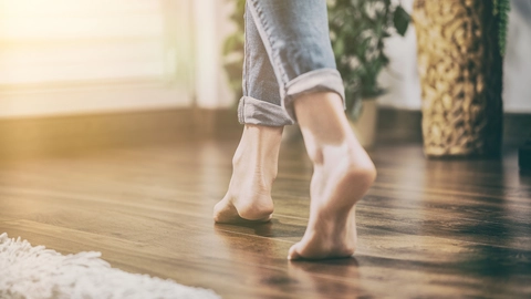 Komfort durch Fußbodenheizung