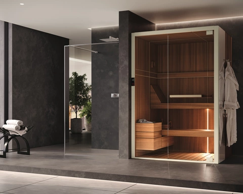 Sauna im Bad