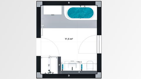 3D-Badplaner Ansicht