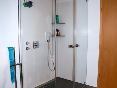 Badezimmer nach der Sanierung