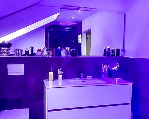 Raumgestaltung mit Stimmungslichtern