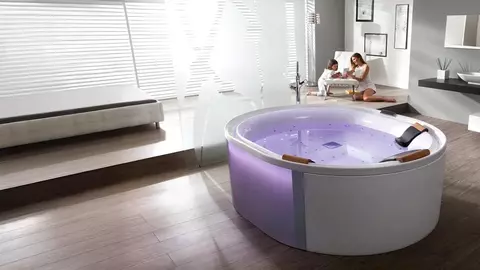 Whirlpool im Schlafzimmer