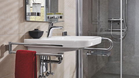 Barrierefreie Bäder werden finanziell gefördert.