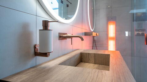 Design und Ordnung am perfekten Waschplatz