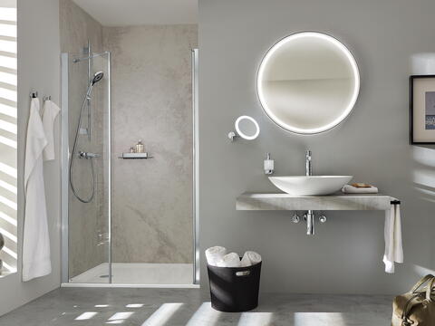 Fugenlose Wände und Böden im Bad