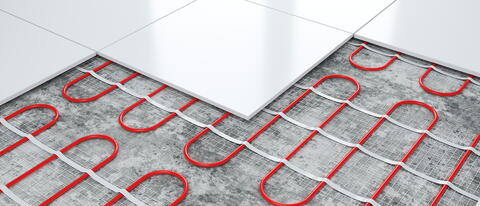 Fußbodenheizung bei ELEMENTS