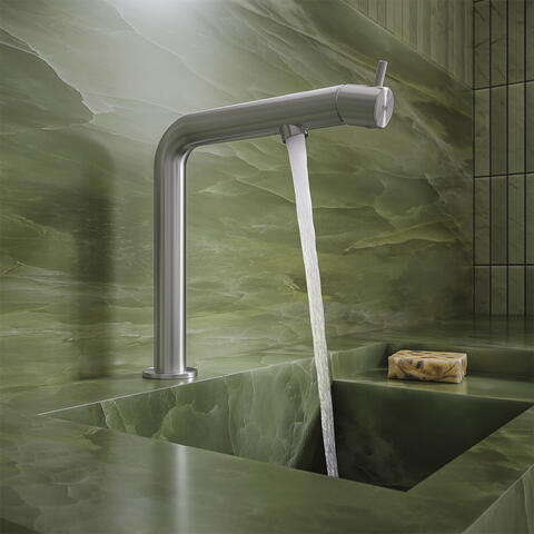 Armatur aus Edelstahl