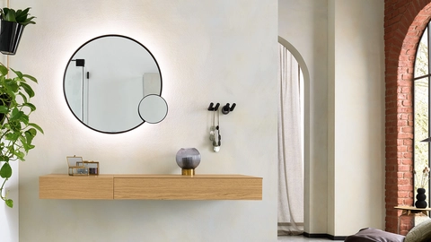 Aufgeräumtes Badezimmer