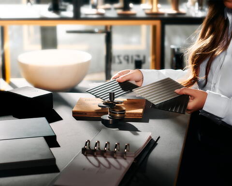 Bad-Produkte zum Anfassen