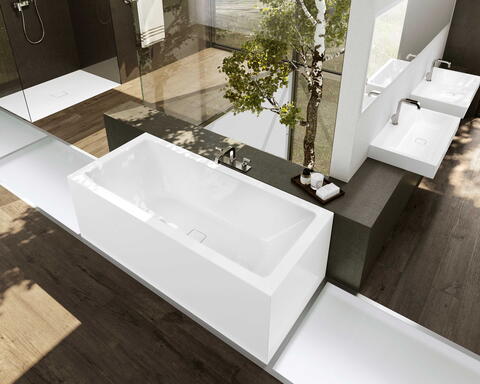 Bild einer Badewanne