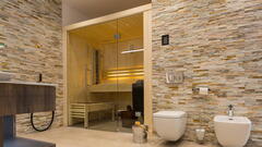 Sauna im Badezimmer