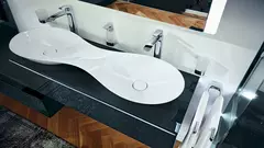Doppel Aufsatzschale 