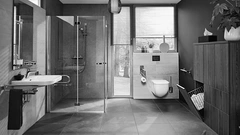 Großes barrierefreies Badezimmer Großes barrierefreies Badezimmer